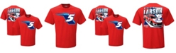 Hendrick Motorsports Team Collection Men's Red Kyle Larson Valvoline 2-Spot Graphic T-shirt